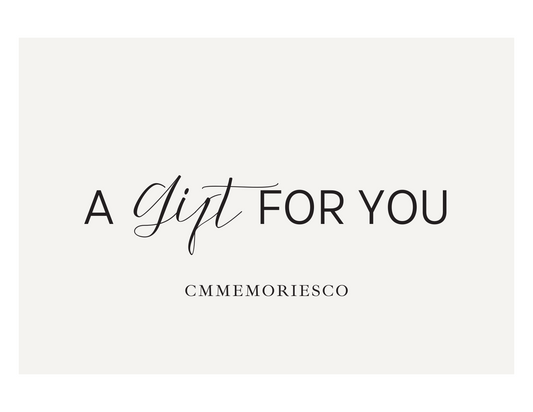CM Memories Co gift card