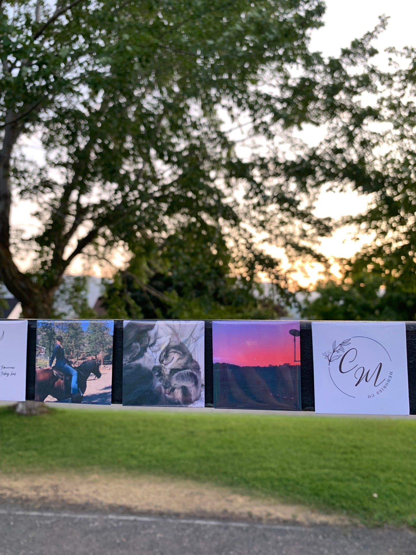 2” by 2” Custom photo magnets