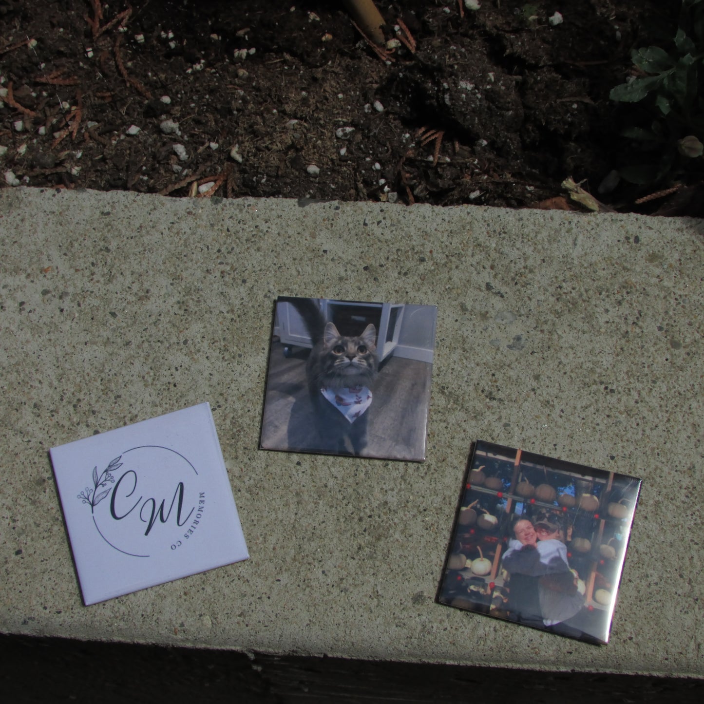 2” by 2” Custom photo magnets