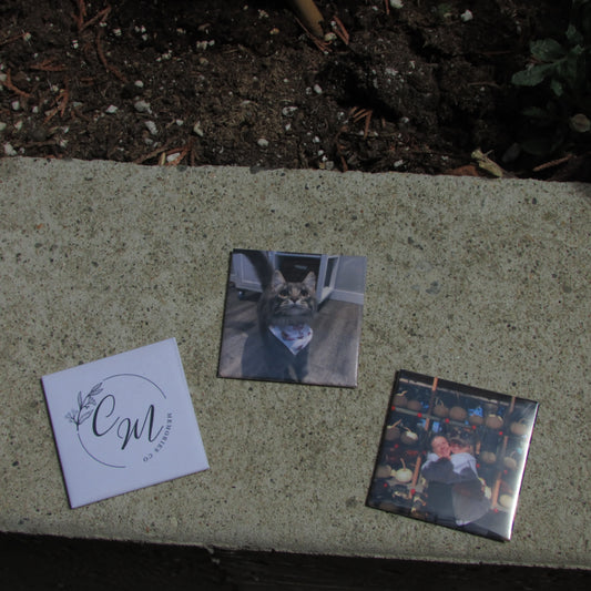 2” by 2” Custom photo magnets