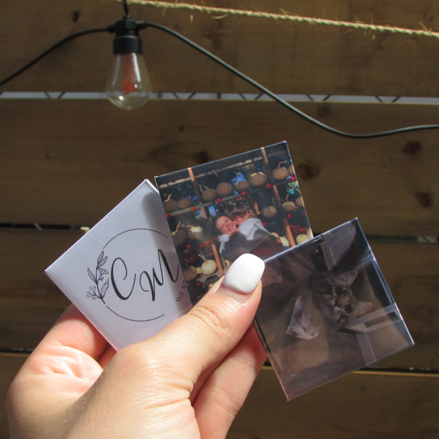 2” by 2” Custom photo magnets